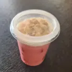 Cremoso de frambuesa