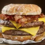 Hamburguesa TRIPLE Cheddar Bacon