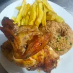 Mostritos de pollo con chaufa