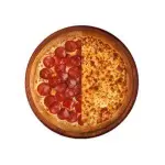 Pizzas tradicionais 2 Sabores