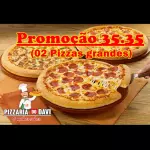 Promoção 35.35 (2 Pizzas)