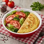 marmita de Salada + Omelete
