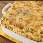 Suflê de legumes