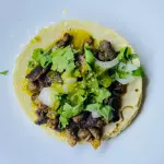 tacos de bistec al carbon