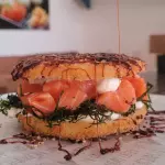 Sushi Burger Salmão