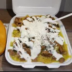 Chilaquiles verdes con pollo