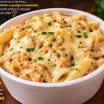 Penne ao molho branco