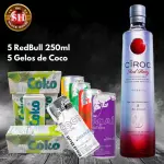 Combo Ciroc Red Berry com RedBull