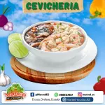 Ceviche Mixto (concha + camarón)