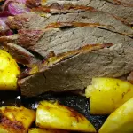 VACIO AL HORNO + GUARNICIÓN