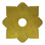 PRATO 28CM ZENITH FLUSH DOURADO