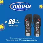 Chinelo Preto RF:CC4807