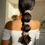 Set #13 ( 3 moñas con perlas)