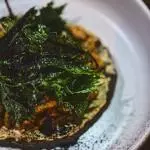 Tostada de hueva de naca