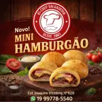Mini Hamburgao assado