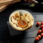 Pan Tipo Árabe con Salsa Napolitana