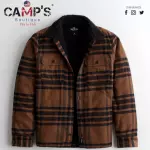 Chaqueta estilo camisa de franela