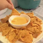 Nachos con Cheddar