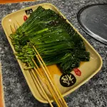 CEBOLLÍN CHINO BROCHETAS 韭菜炸串