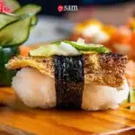 Nigiri Salmão Skin c/ Limão Unidade