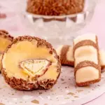Brigadeirão Kinder com Nutella