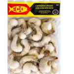 CAMARON CRUDO C/PIEL 500GR