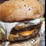 Burguer XL cheddar doble + fritas