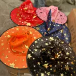 CY13-SOMBRERO DE BRUJA DE COLORES
