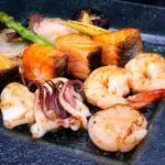 Teppanyaki  Combinado de Mariscos