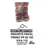 RESORTE PEDAL FRENO FR 80 100 VIVA