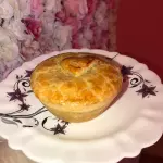 EMPADA DE FRANGO COM PALMITO