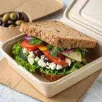 Mediterranean Veggie Sandwich