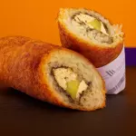 Pollo queso crema palta