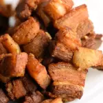 Porcion de chicharrón