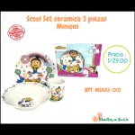 Set ceramica Minions niña