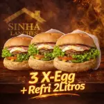 3 X-Egg + Refri 2lt