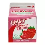 FRESA CON CREMA