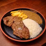 Menestra con carne de res