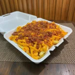 Fritas Grande com cheddar e bacon