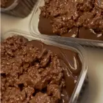 Crunch cake no pote