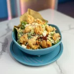 Ensalada cesar con camarones