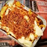 Batata Turbo ( requeijão e bacon )