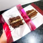 Bolo gelado Maracujá com Brigadeiro