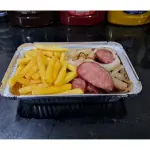 Porção Mista batata e calabresa