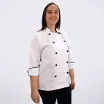 JALECO DE CHEF  (0902) BRANCO