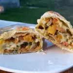 43 - Verduras grilladas con queso