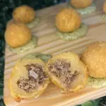Bolinhos de Carne Seca