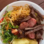 Churrasco (Gado e linguiça)