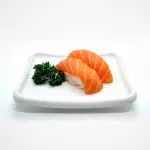 Niguiri de Salmão.