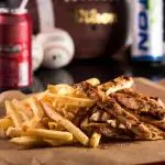 Frango com fritas